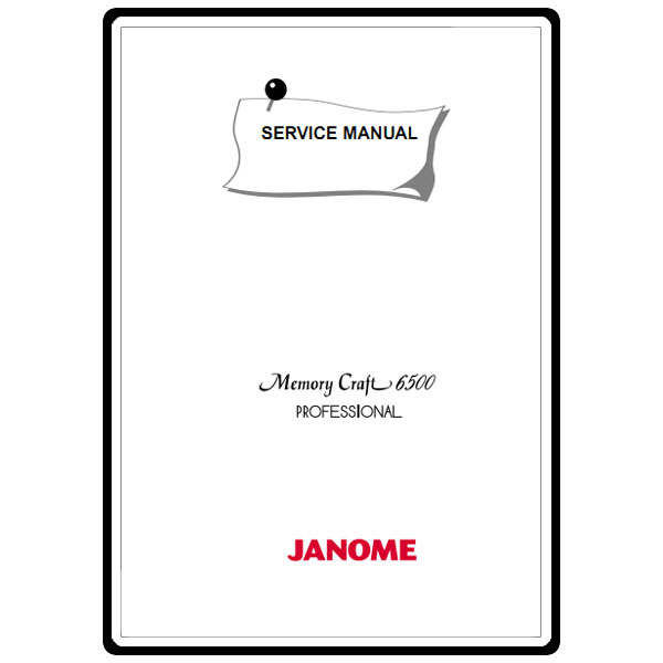 Service Manual, Janome MC6500 image # 10506