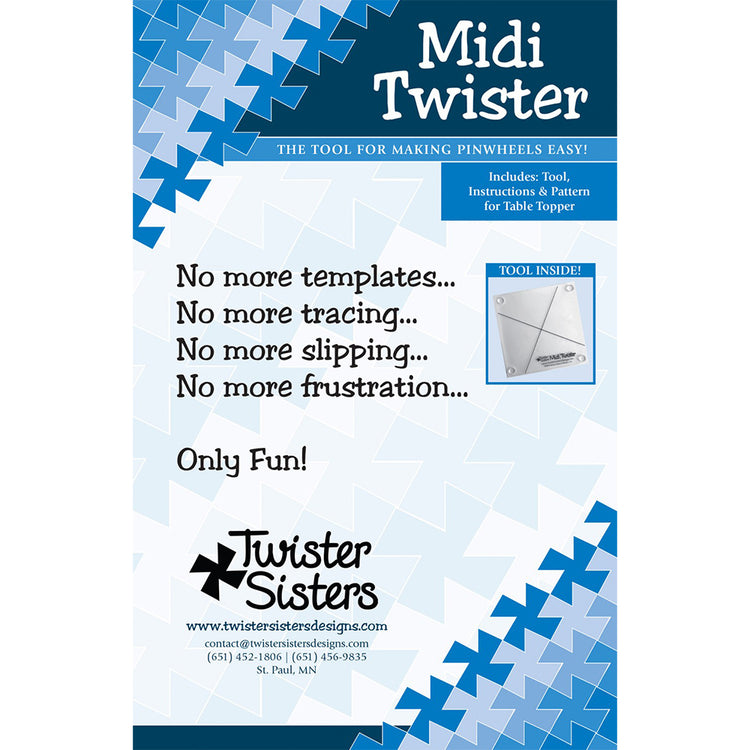 Twister Pinwheel Quilting Ruler image # 67352