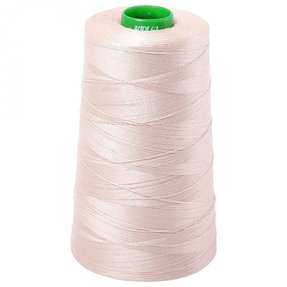 Aurifil 40wt Mako Cotton Thread (5140yds), Light Sand - 2000