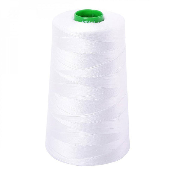Aurifil 40wt Mako Cotton Thread (5140yds), Natural White - 2021