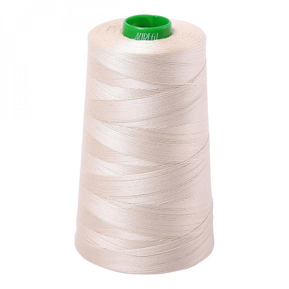 Aurifil 40wt Mako Cotton Thread (5140yds), Light Beige - 2310
