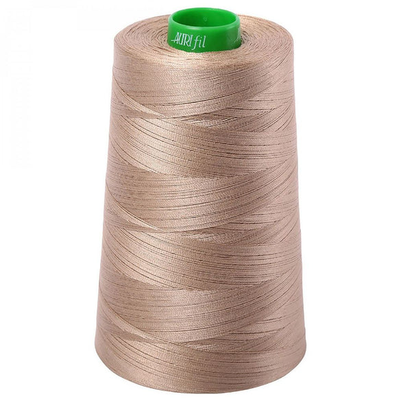 Aurifil 40wt Mako Cotton Thread (5140yds), Linen - 2325
