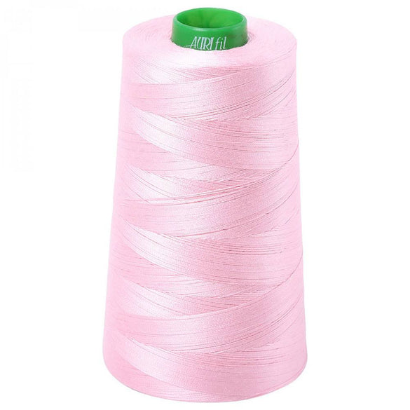 Aurifil 40wt Mako Cotton Thread (5140yds), Baby Pink - 2423