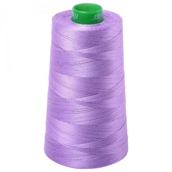Aurifil 40wt Mako Cotton Thread (5140yds), Violet - 2520