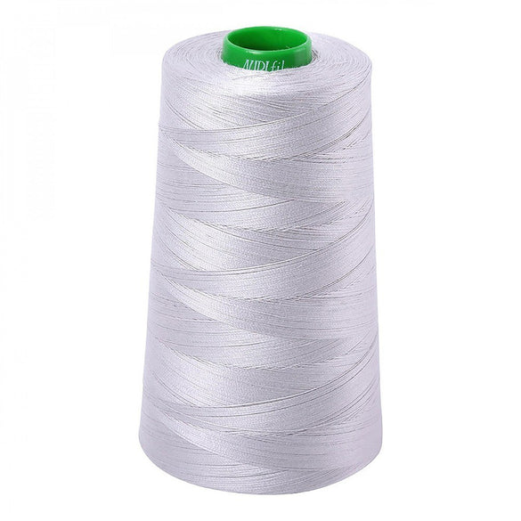 Aurifil 40wt Mako Cotton Thread (5140yds), Aluminum - 2615