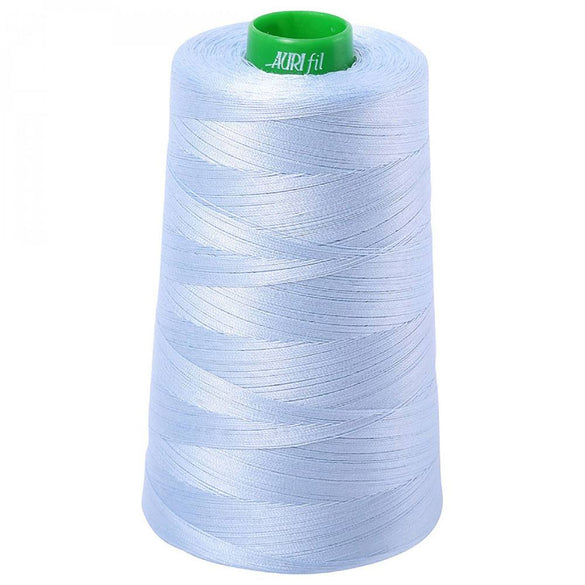 Aurifil 40wt Mako Cotton Thread (5140yds), Light Robins Egg - 2710