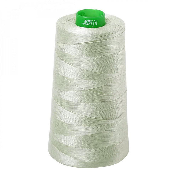 Aurifil 40wt Mako Cotton Thread (5140yds), Light Grey Green - 2843