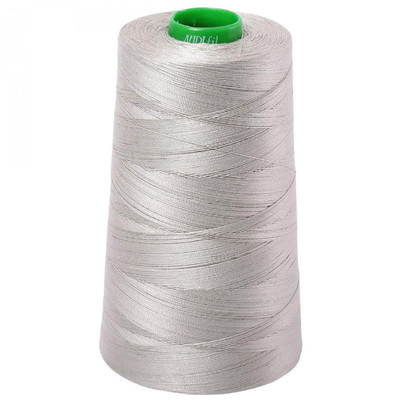 Aurifil 40wt Mako Cotton Thread (5140yds), Light Grey - 5021