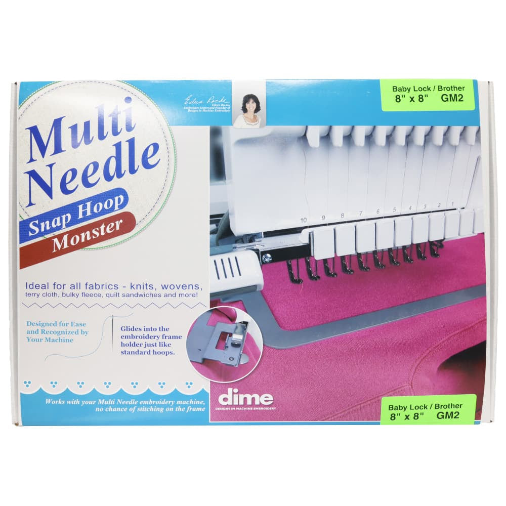 Dime, 8" x 8" Multi Needle Snap Hoop Monster- Babylock and Brother image # 88904