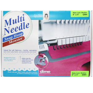 Dime, 4" x 4" Multi Needle Snap Hoop Monster- Babylock and Brother image # 89841