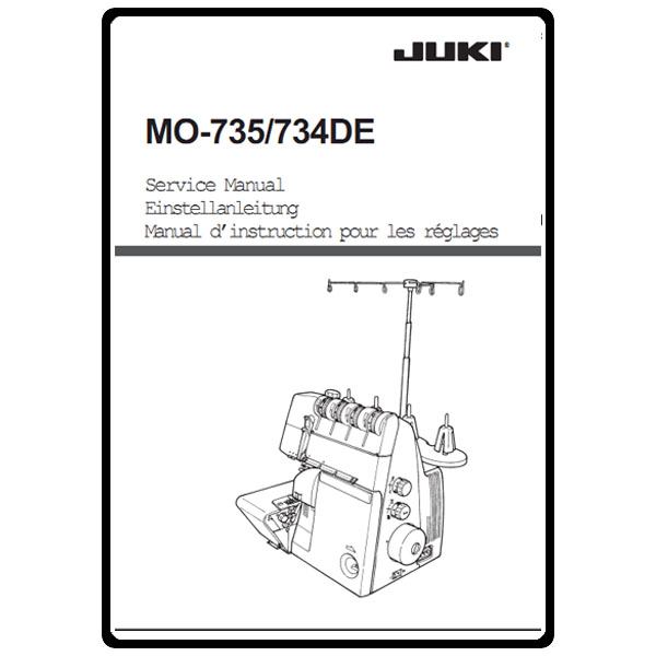 Service Manual, Juki MO-734DE image # 10538