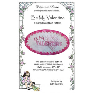 Be My Valentine Pattern, Primrose Lane, Beth Baker Dix image # 38922