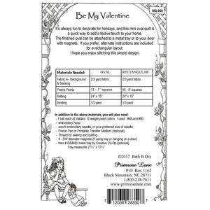 Be My Valentine Pattern, Primrose Lane, Beth Baker Dix image # 38920