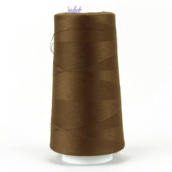 Maxi-Lock Stretch - Textured Nylon Serger Thread - 2,000yds, Brown - 32065