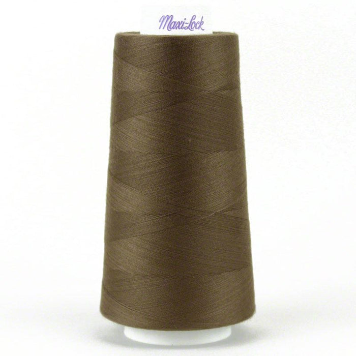 Maxi-Lock Stretch - Textured Nylon Serger Thread - 2,000yds, Soapstone - 32117