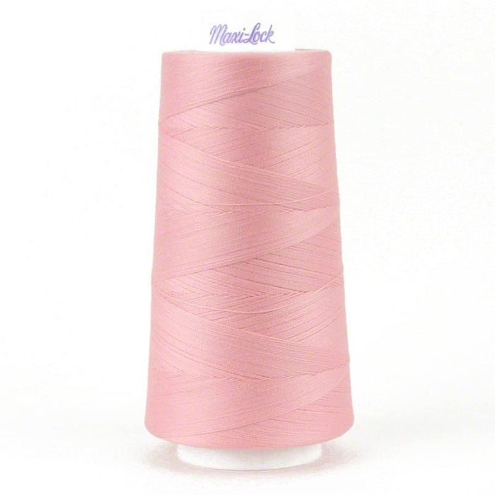 Maxi-Lock Stretch - Textured Nylon Serger Thread - 2,000yds, Medium Pink - 32166