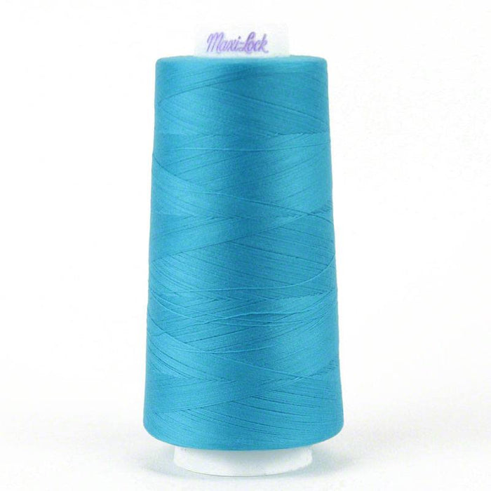 Maxi-Lock Stretch - Textured Nylon Serger Thread - 2,000yds, Radiant Turquoise - 32265