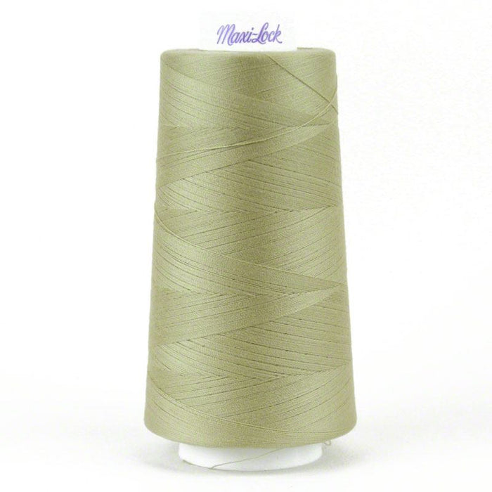 Maxi-Lock Stretch - Textured Nylon Serger Thread - 2,000yds, Khaki - 32365