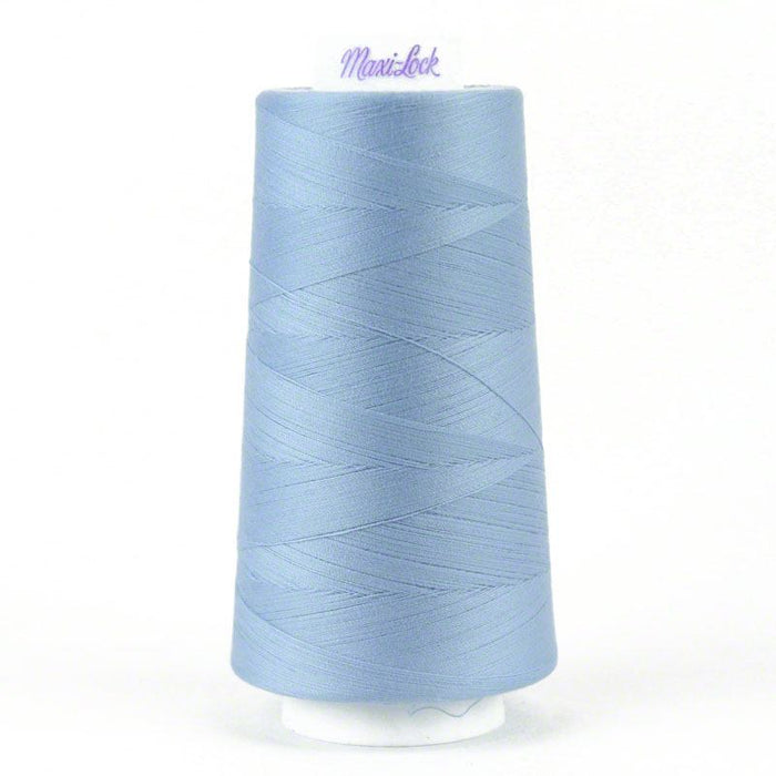 Maxi-Lock Stretch - Textured Nylon Serger Thread - 2,000yds, Lucerne Blue - 32597