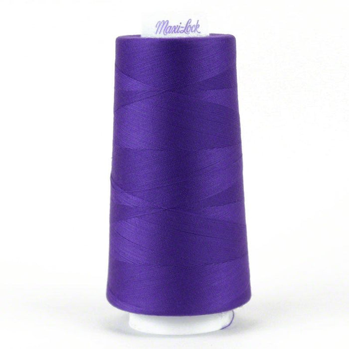 Maxi-Lock Stretch - Textured Nylon Serger Thread - 2,000yds, Purple - 43399