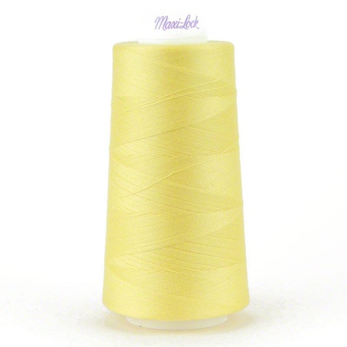 Maxi-Lock Stretch - Textured Nylon Serger Thread - 2,000yds, Sunlight - 43402