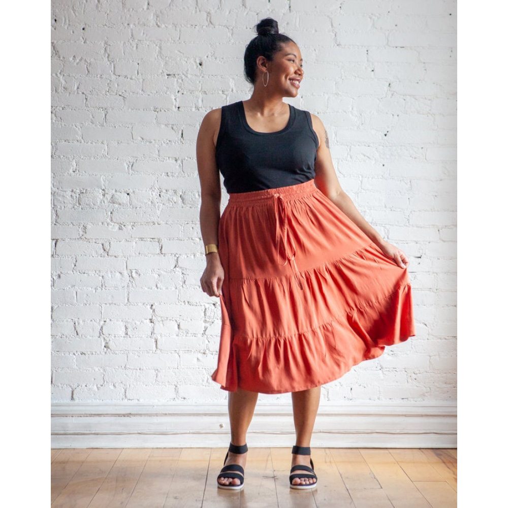 Mave Skirt Pattern - True Bias image # 85575
