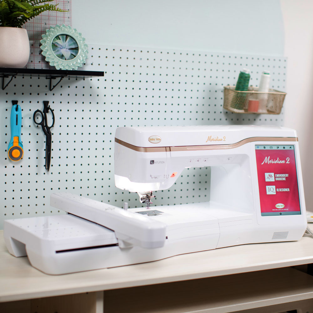 Meridian Ring Machine Baby Lock Meridian 2 Embroidery Machine