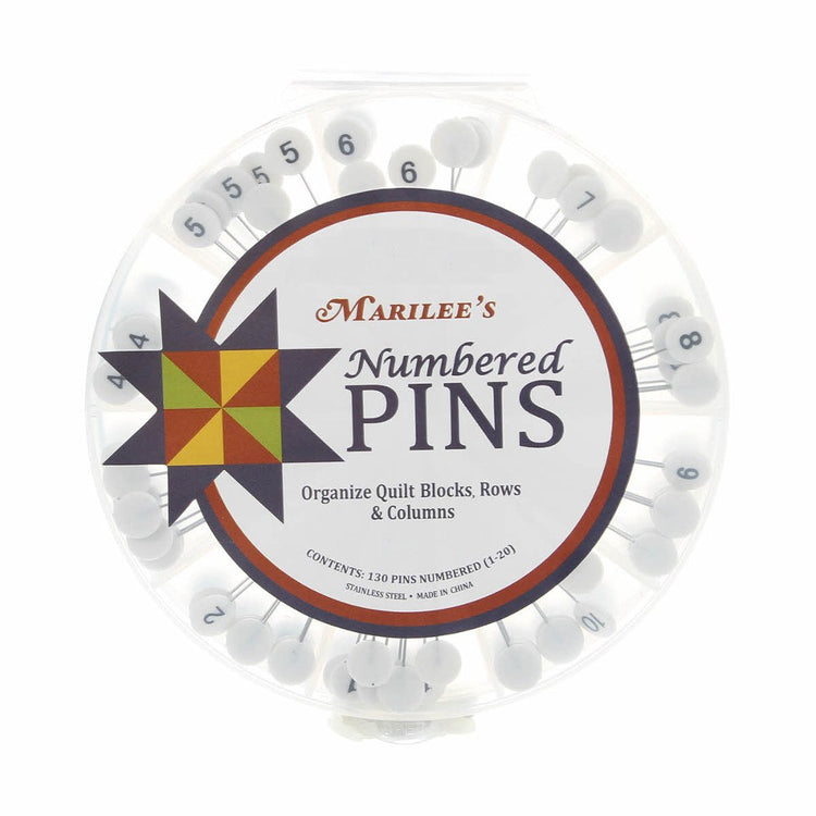 Marilee's Numbered Pins (1-20) - 130ct image # 45354