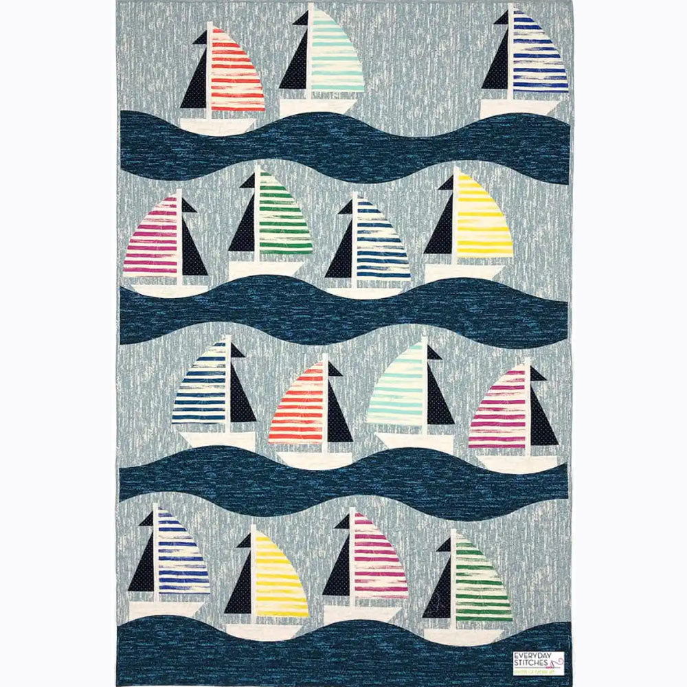 Patterned Sails Newport Sails Quilt Pattern
