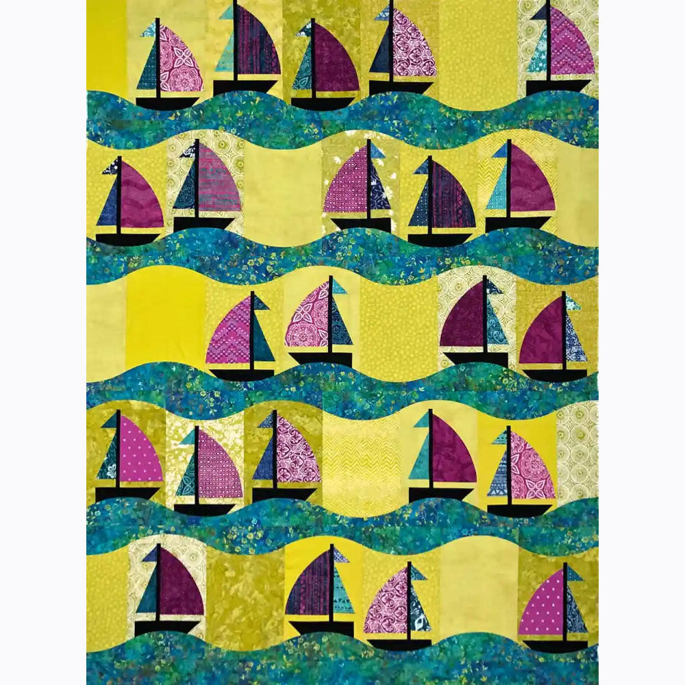 Patterned Sails Newport Sails Quilt Pattern