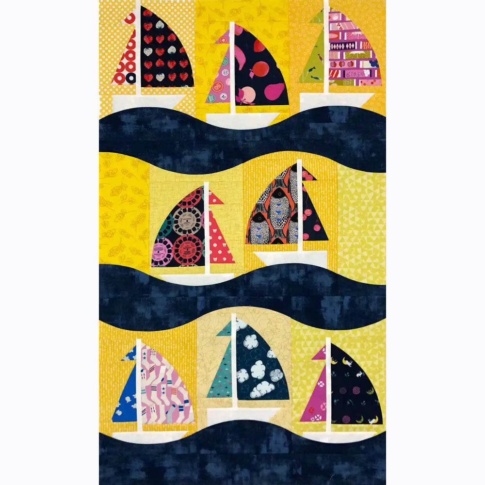 Patterned Sails Newport Sails Quilt Pattern