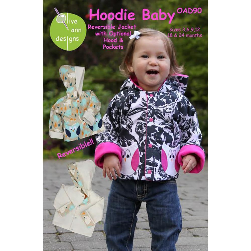 Hoodie Baby Pattern - 3-24 Months image # 55364