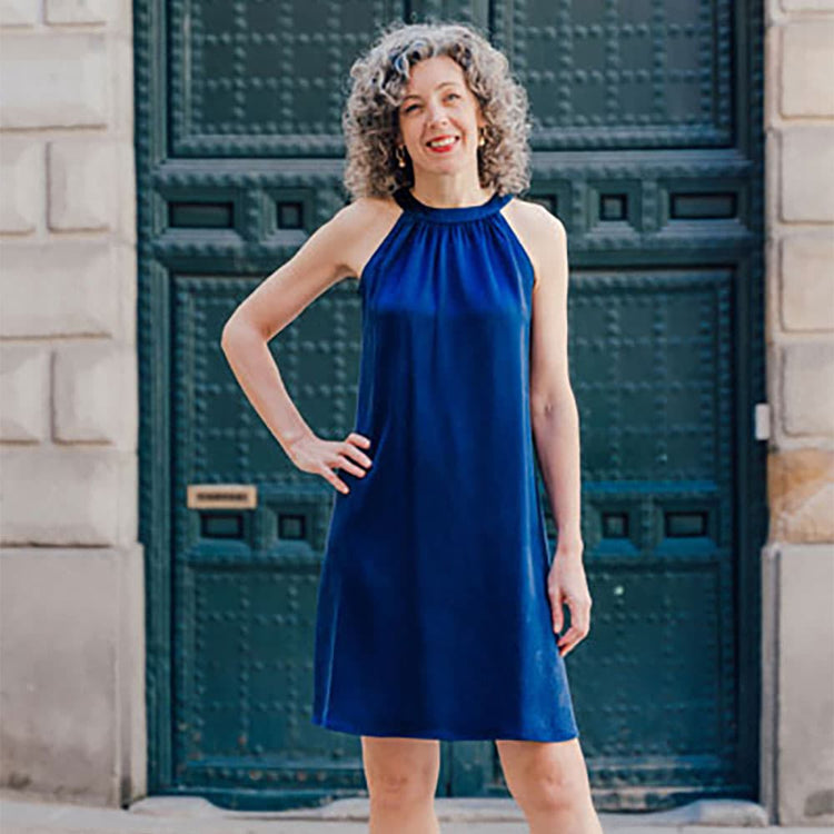 Sintra Halter Top Dress Pattern, Liesl - Main Image