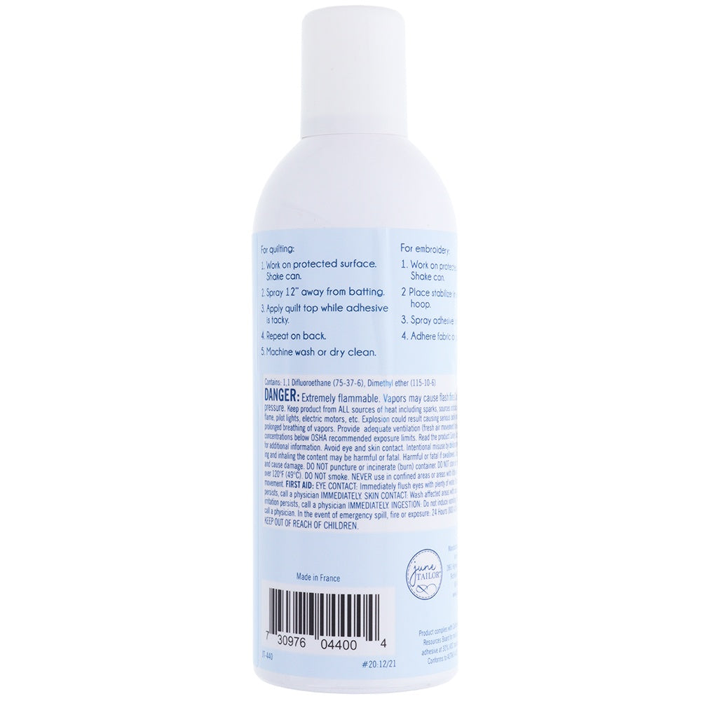 Quilt Basting Spray, June Tailor, OESD image # 92972