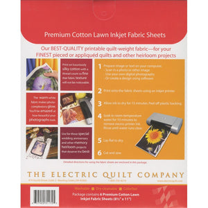 Electric Quilt Company, Printable Premium Cotton Lawn Sheets image # 42939