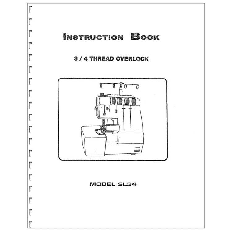 White SL34 Instruction Manual image # 114756