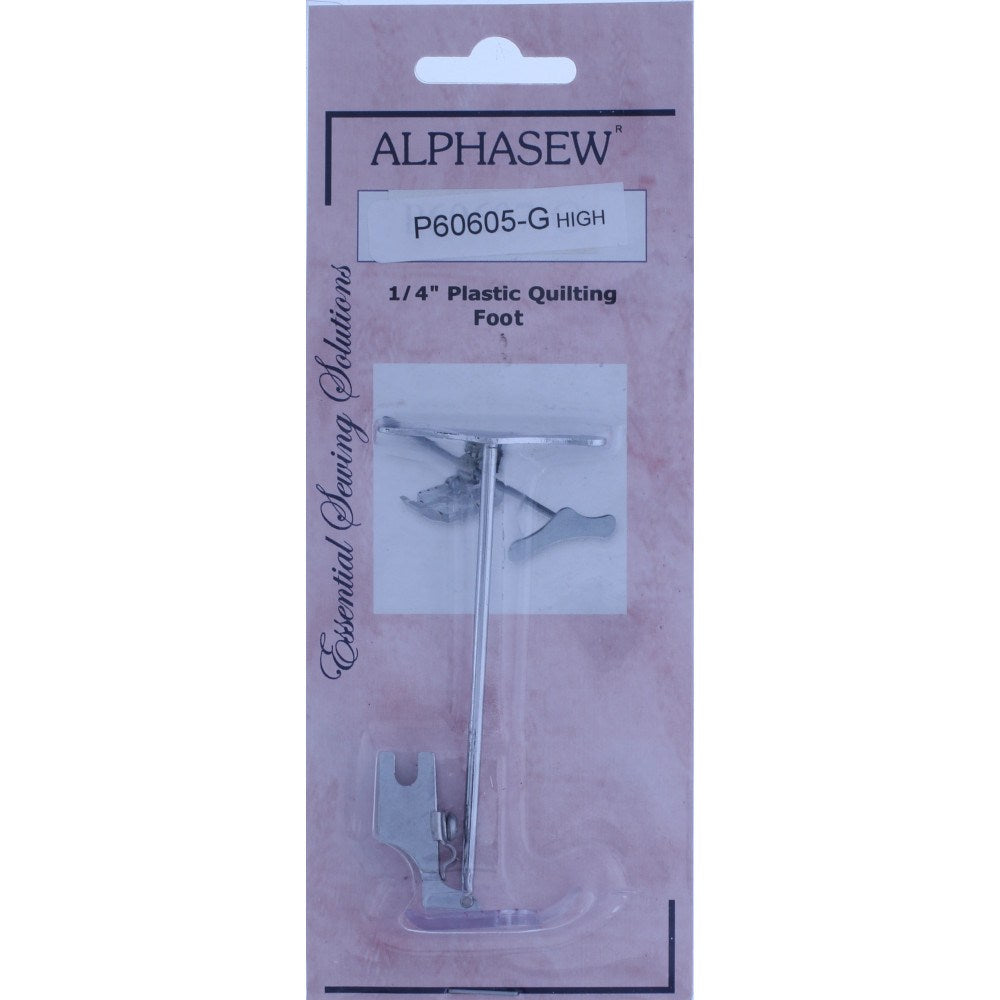 1/4" Clear Patchwork Foot w/ Guide, High Shank #P60605-G image # 57629
