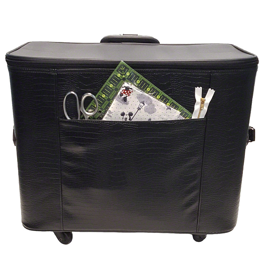 20in Wheeled Sewing Machine Hard Case - Black image # 39427