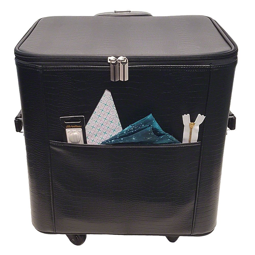 15in Wheeled Serger Hard Case - Black image # 39474