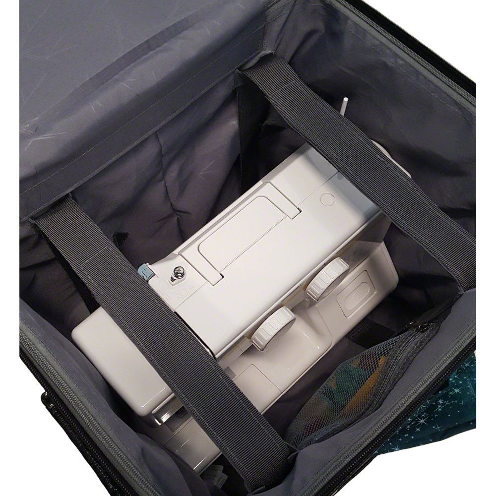 15in Wheeled Serger Hard Case - Black image # 39480