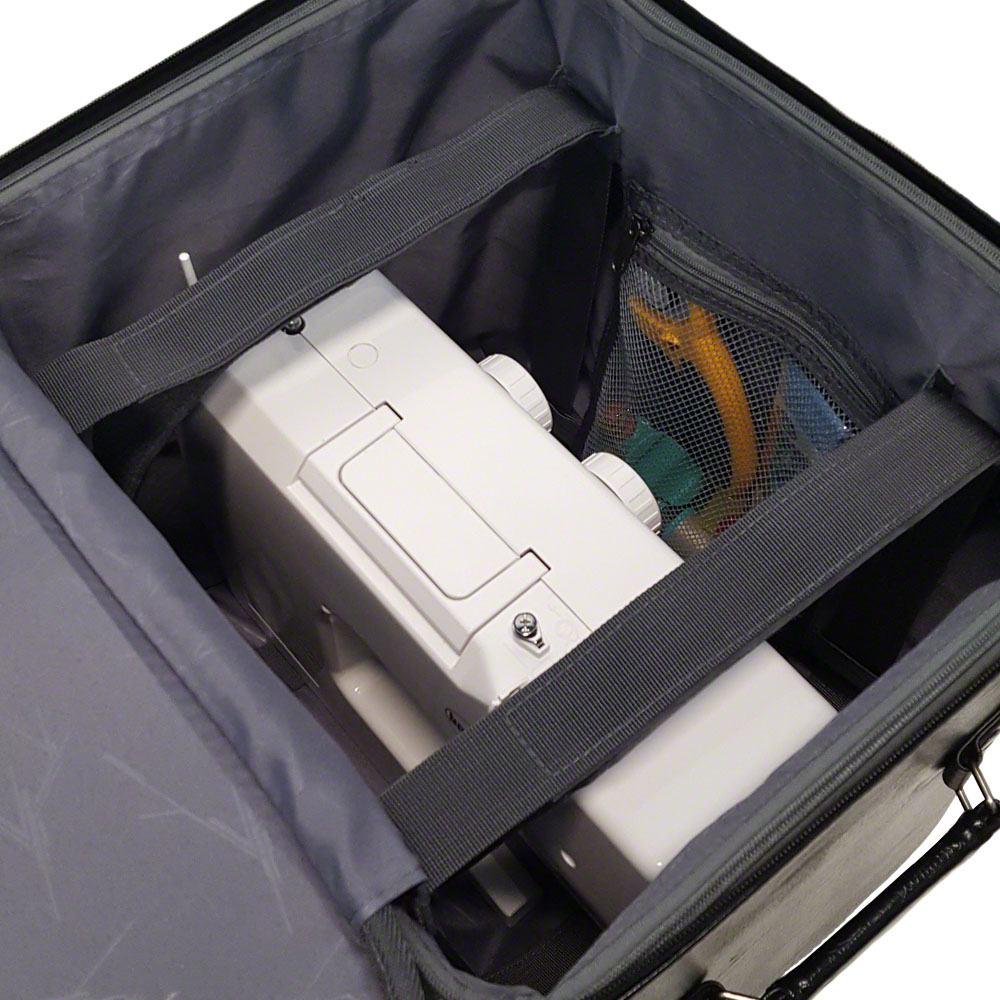 15in Wheeled Serger Hard Case - Black image # 39482