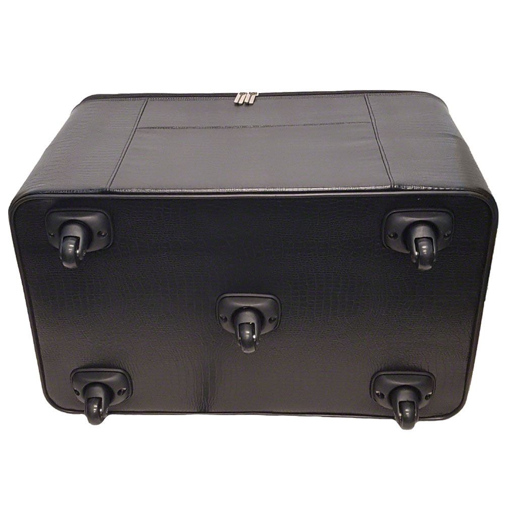 24in Wheeled Sewing Machine Hard Case - Black image # 39494