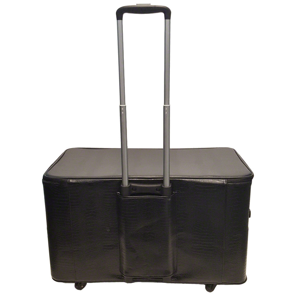 27in Wheeled Sewing Machine Hard Case - Black Sewing machine case with wheels