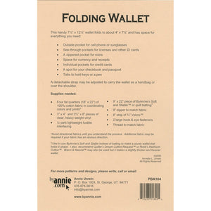 Folding Wallet Pattern image # 48763