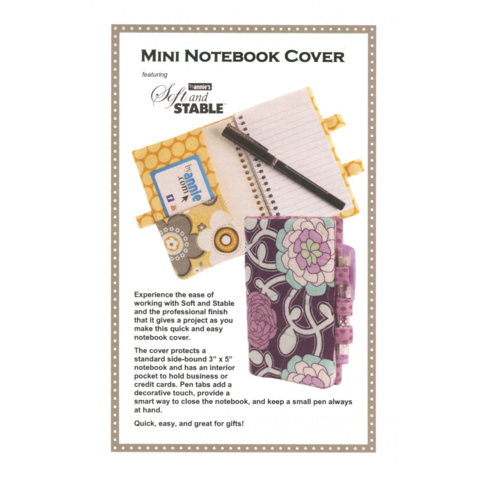 Mini Notebook Cover Pattern image # 48869