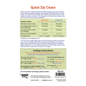 Quick Zip Cases Pattern image # 48714