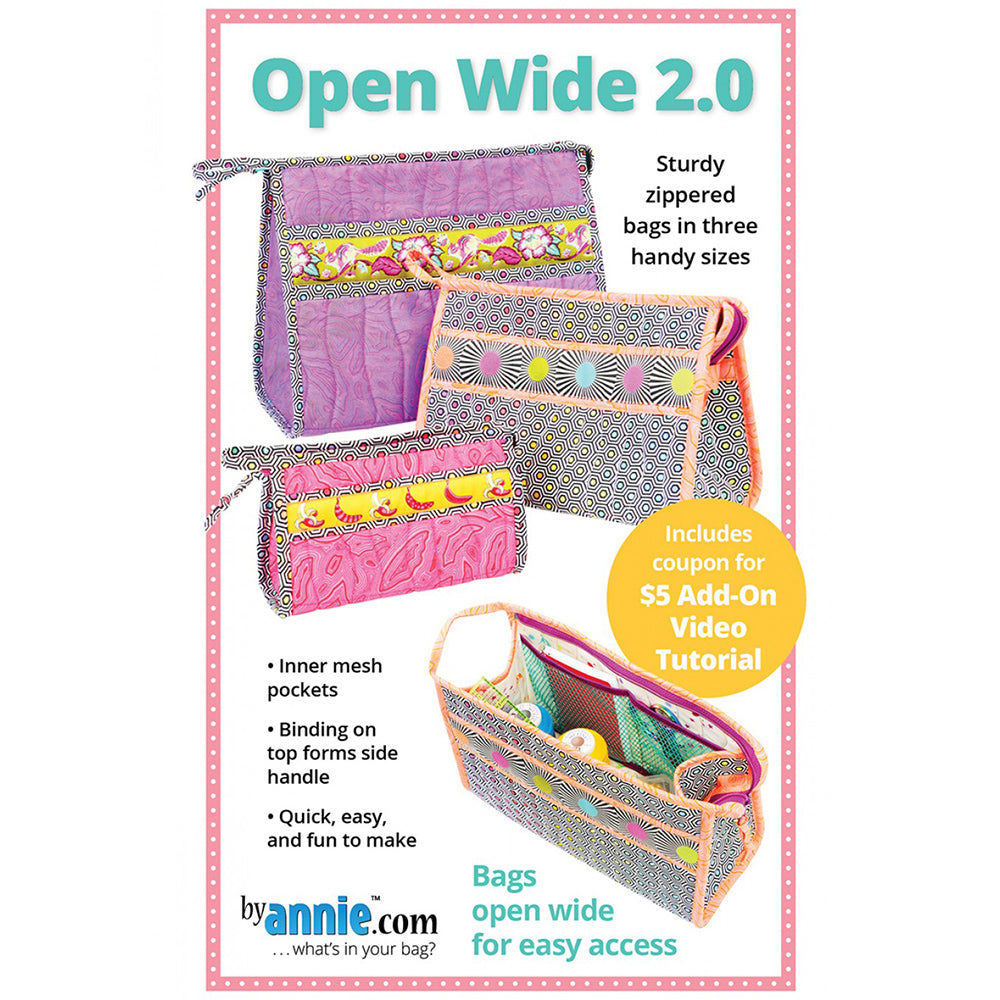 Open Wide Bag Pattern 2.0 image # 71723
