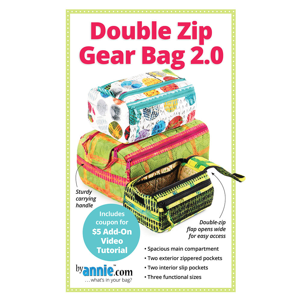 Double Zip Gear Bags 2.0 Pattern image # 75922