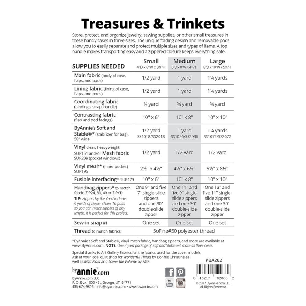 Treasures and Trinkets Pattern image # 48835