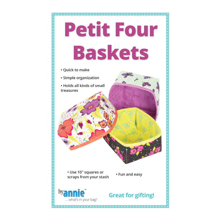 Petit Four Baskets Pattern image # 48722